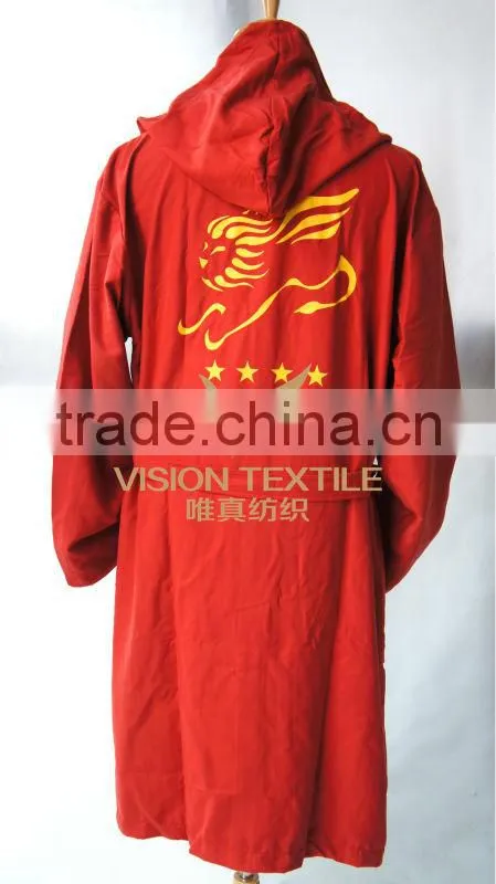 Hooded Microfiber Bathrobe