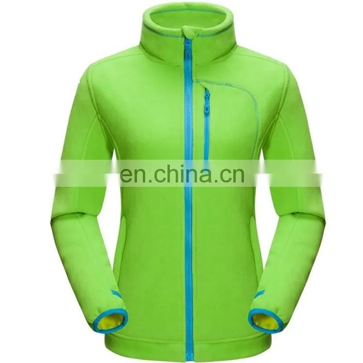Female thick winter fleece jacket