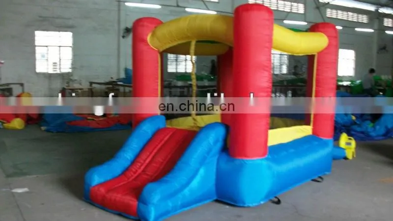 Newly Designed colorful inflatable bouncer with slide
