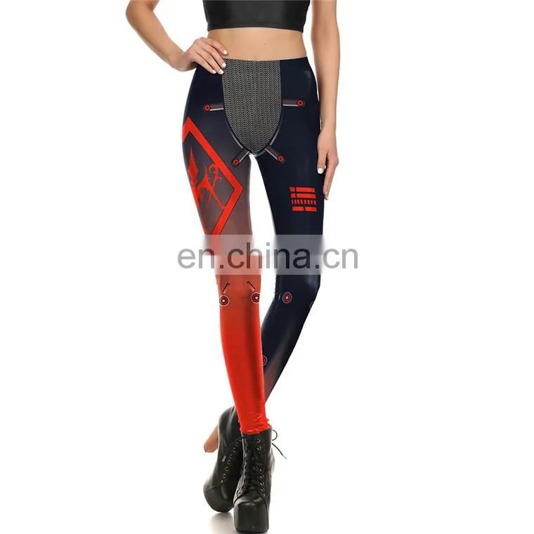 Wholesale Printed Workout Gym Custom Sport HIGH WAIST Yoga Legging For Women