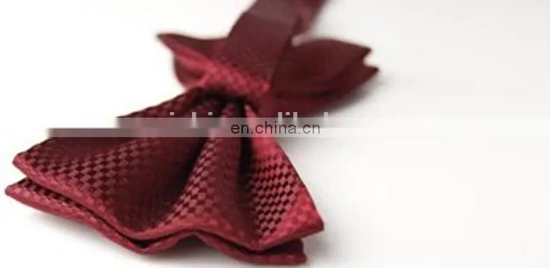 silk men's bow tie and hanky set