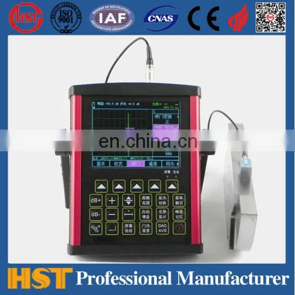 HST800 NDT Equipment Digital Portable Automatic Ultrasonic Flaw Detector