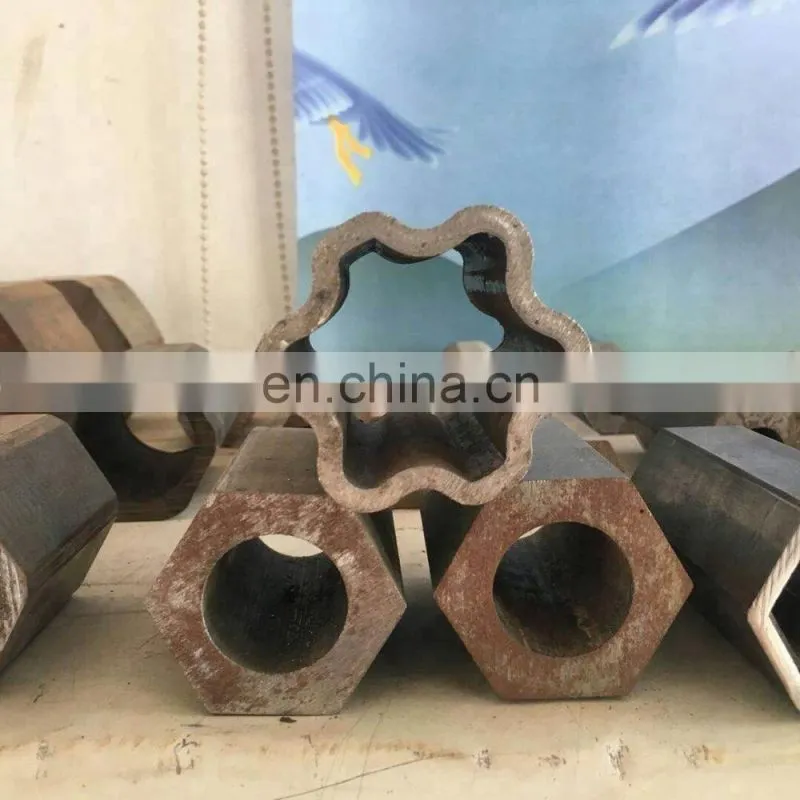 Carbon steel Hex shaft rod tube hexagonal steel pipe