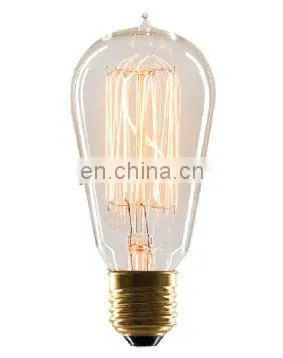 Antique E27 60W EDISON LIGHT BULBS G95