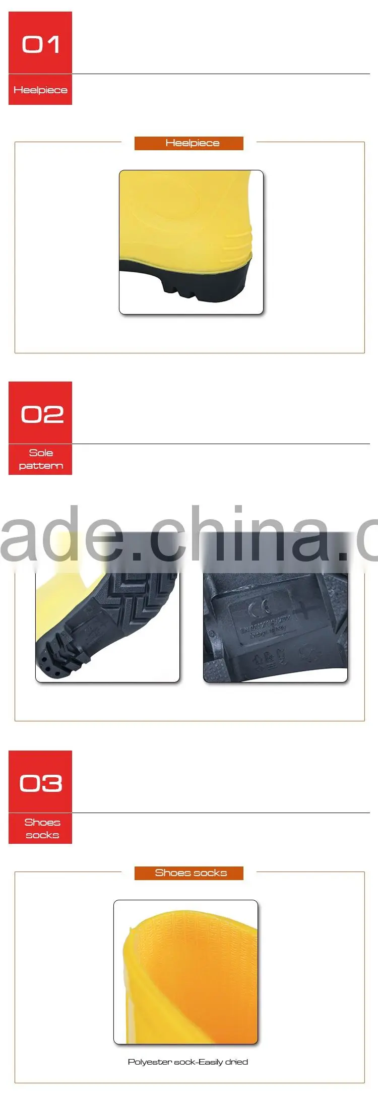PVC safety boot,PVC rainboot,safety rainboot SS032