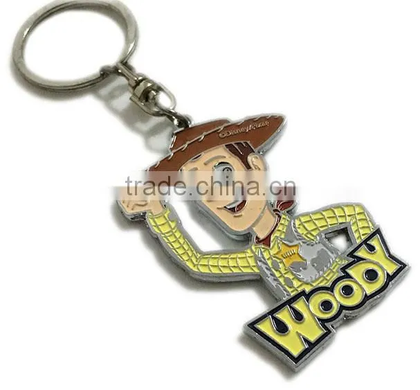 Hot selling cartoon character keychains