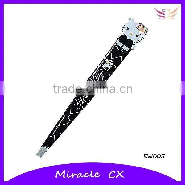 Hello kitty pattern cute eyebrows tweezer