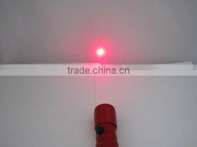 Aluminum mini torch light 8+1 LED