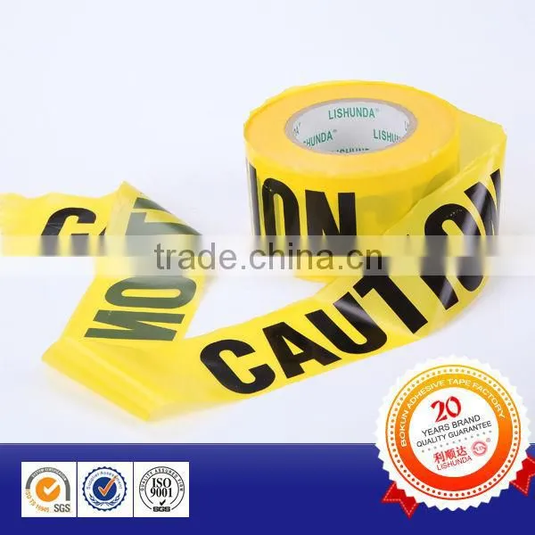 PE WarningTape Non Adhesive Film