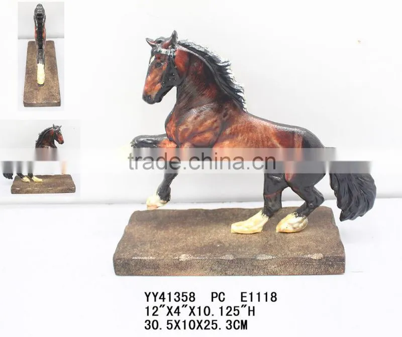 wood horse handmade crafts for table top decor
