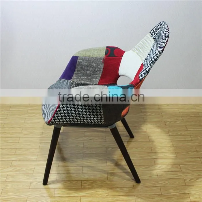replica wholesale beech wooden frame PP seat fabric Charles Organic Chair