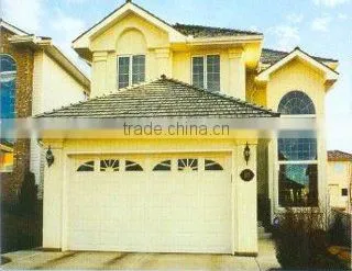 Guangzhou sectional garage door, fold up customerised garage doors