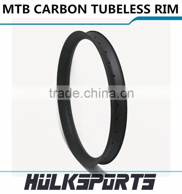 26er Full Carbon Tubuless Bicycle Rims Toray T700 Carbon Rims For Mountain Bicycle Glossy/Matt Carbon MTB Bike Rim