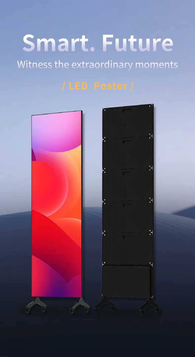 Hot-selling High Quality Factory Direct Sales Indoor 3in1 P1.25 P1.56 P1.95 P2.5 P2.6 P2.97 P3.91 Poster LED Display Screen