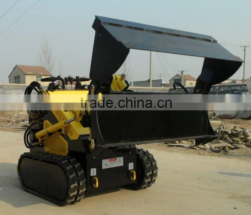 mini shovel loader with tires or crawler for needs