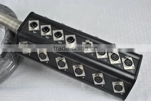 Professional 30 Meters Stage Box Speakeron Cable With 20 Channels BS10-1604X-30M