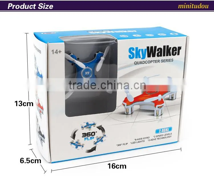 HOT SALE CX10 CX-10 MINI RC QUADCOPTER 2.4G 4CH WITH LIGHT