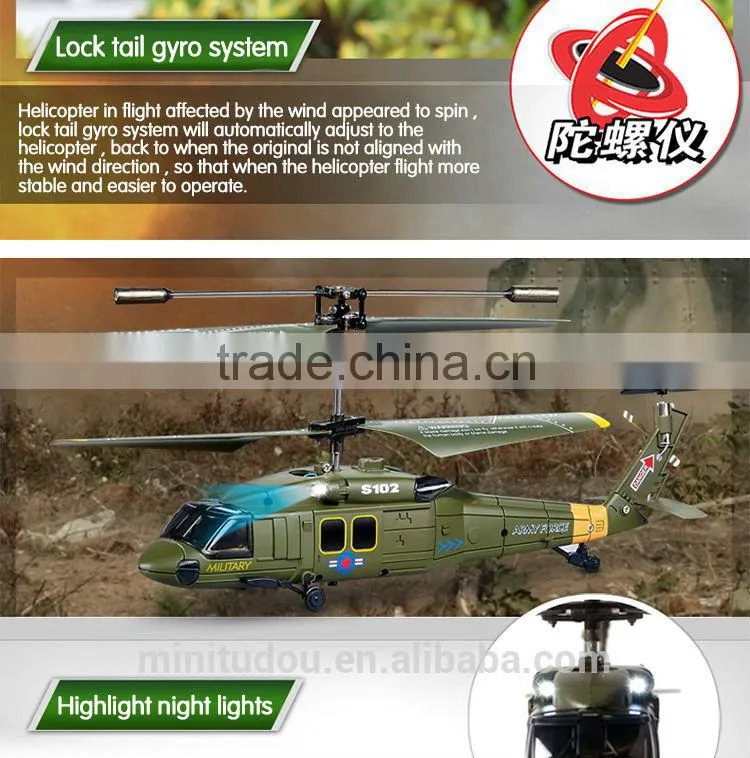 2014 Hot sales! S102G mini RC Helicopter Remtoe Control Helicopter Smart Drone RC toys