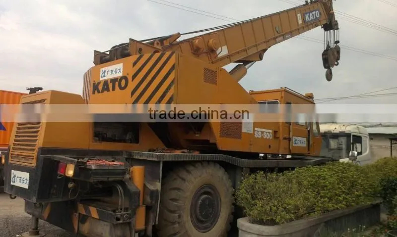 New arrival Rough Terrain Crane TR500EX 50t Rough crane TR500 TR250 TR300 excellent condition KATO SS500 crane for sale