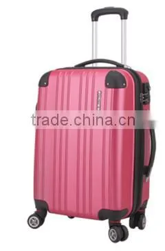 new hot sale abs hard shell trolley luggage leisure suitcase elegant trolley luggage for travel and business
