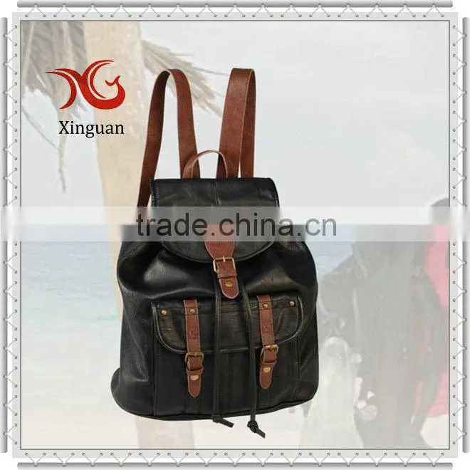leather school bag for teens