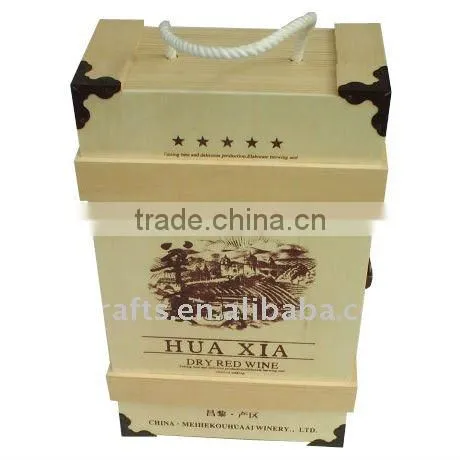 Latest style wood wine box