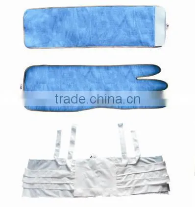 compression and bounce bandage for belly or chest