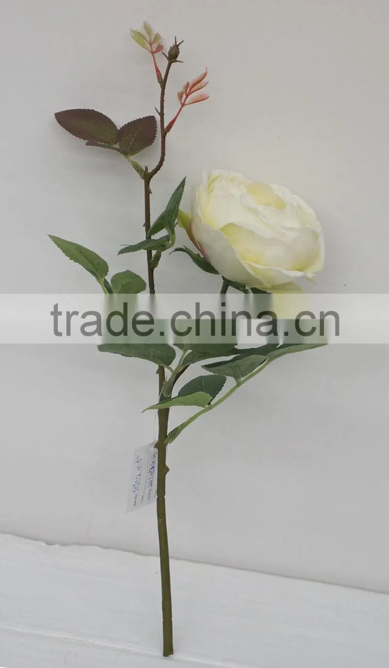 New design China artificial rose flowers wholesale silk flowers artificial with best price