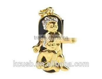 Scorpion shape usb flash drive necklace design memory stick