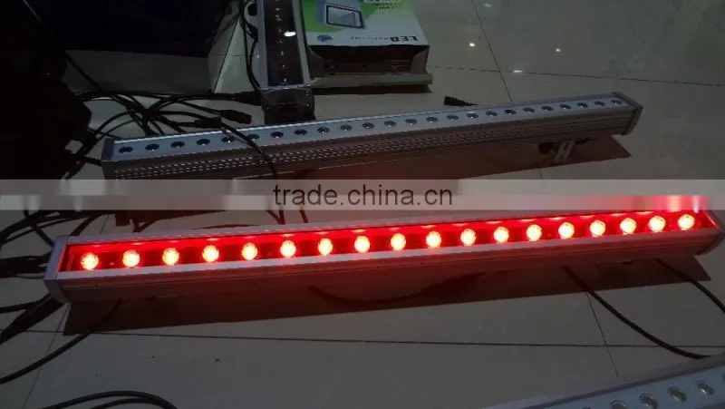 24x9w DMX512 3/7CH 110v,240v led wall wash light, IP65 LED wall wash light, factory good price RGB 3IN1 LED wall wash light
