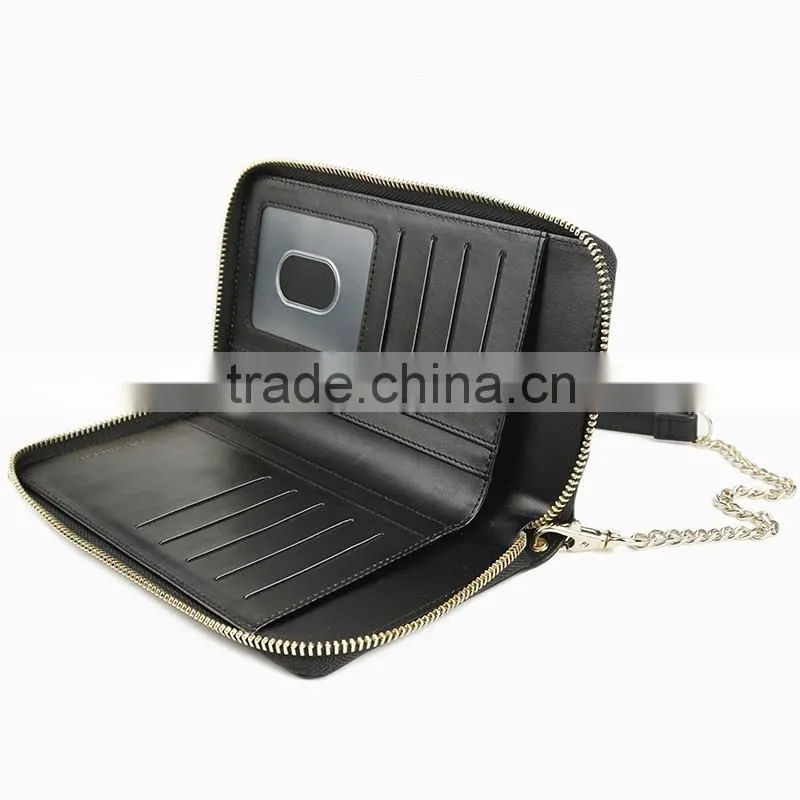 New Arrival Mobile Case for Iphone 6 Plus,Women Wallet Case with Shoulder Strap