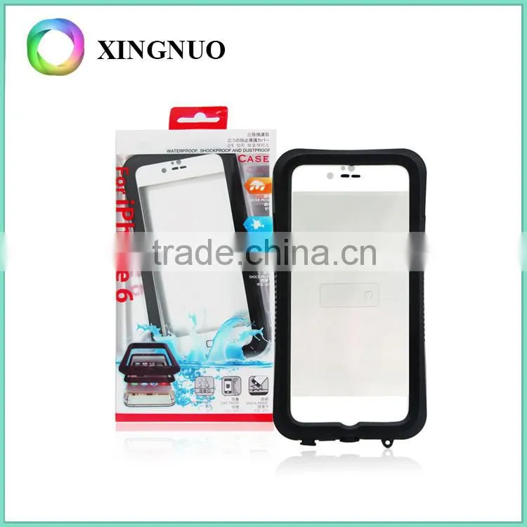 Wholesale alibaba mobile accessories colorful waterproof case case waterproof for iphone 6s