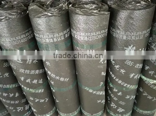 sbs styrene butadiene styrene 3mm 4mm waterproof membrane