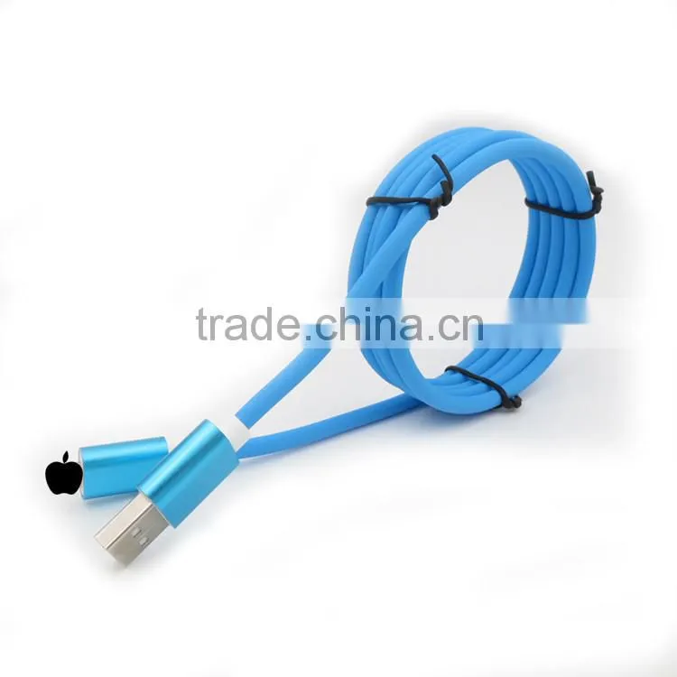 SLT Stripe design cell phone charging cable for iphone 5 5s 6 6s