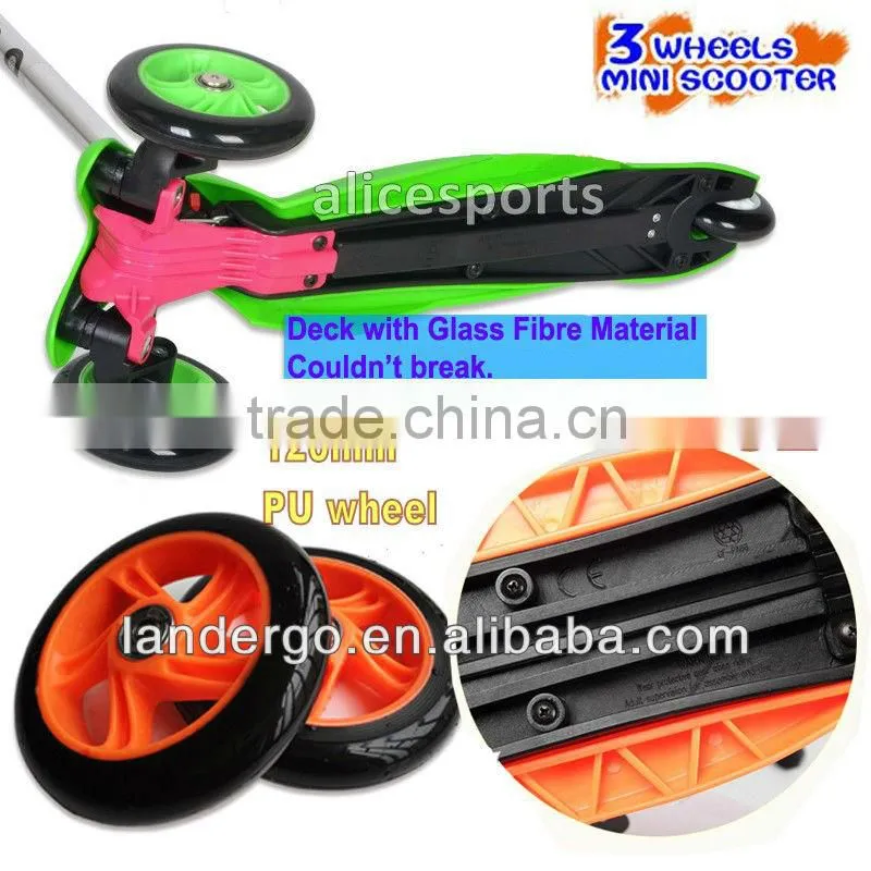 Mini Micro Scooter with Seat and O-Bar Handle