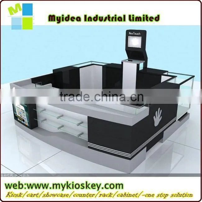 coin operated mobile/cell phone charging kiosk/station cell phone kiosk showcase
