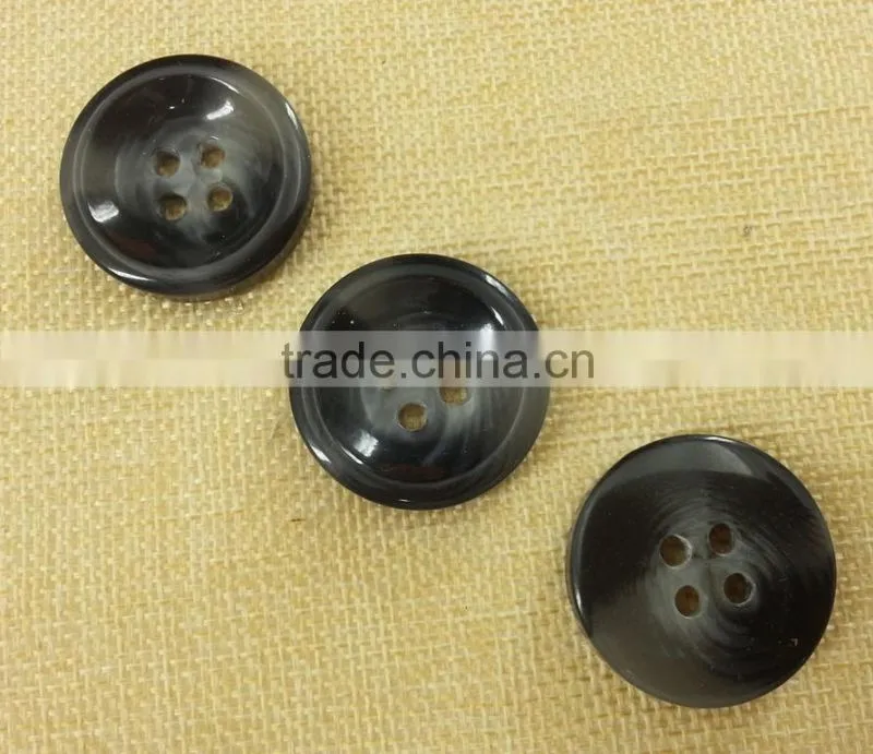 Resin 4 holes horn button