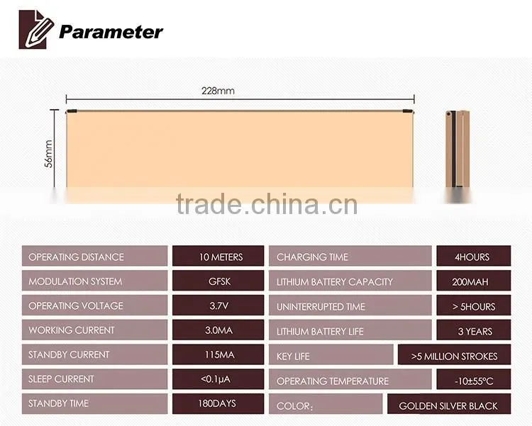 Factory supply Aluminum alloy ABS tablets foldable Bluetooth keyboard for tablets support Win/IOS/Android