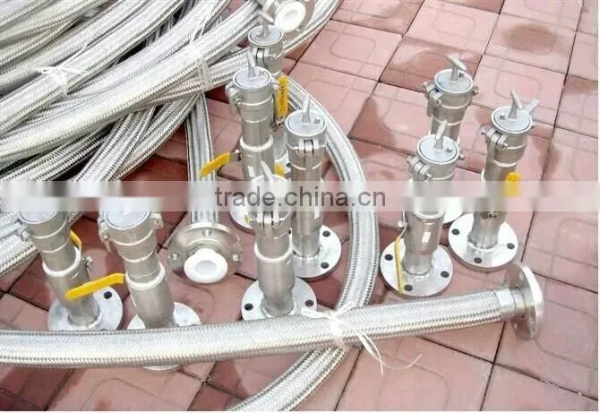 China hot selling stainless steel pipe flexible metal hose