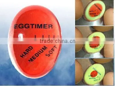Egg Timer Perfect Color Changing Timer Yummy Soft Hard Boiled Eggs Cooking Kitchen EggTimer Hard/Medium/Soft
