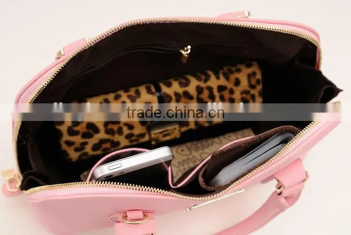 Hot New Product for 2015 Import Designer Handbag Lady's PU Tote Bag