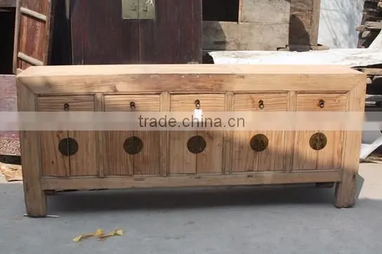 Chinese Antique drawers natural Cabinet