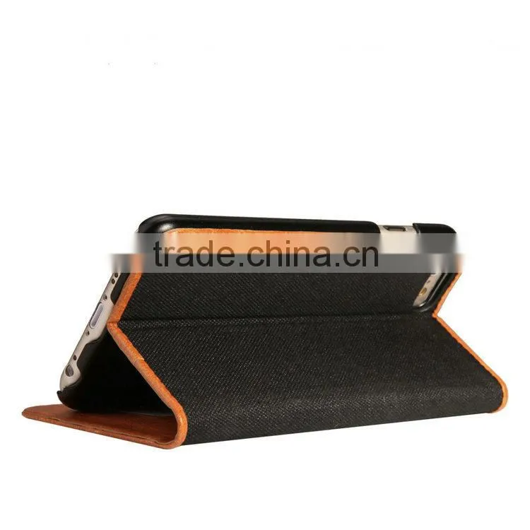 Real leather case for apple iphone 6 flip case, For Iphone 6 case New arrived 4.7 inch cover TPU+PC material