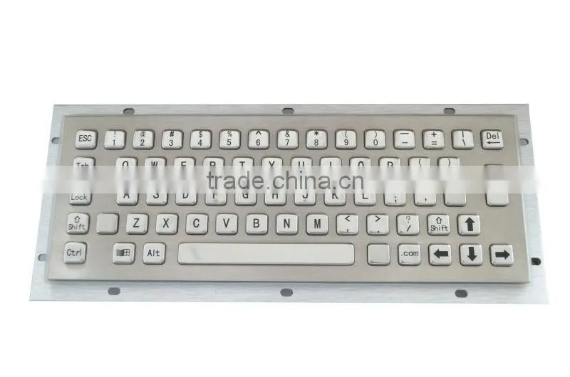 Metal backlight USB keyboard for laptop