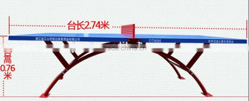 cheap outdoor SMC ping pong table