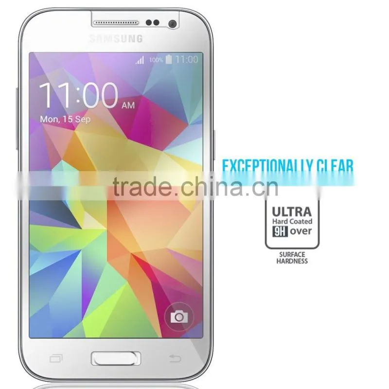 hot sell screen shield colored clear tempered glass screen protector for Samsung S7 edge