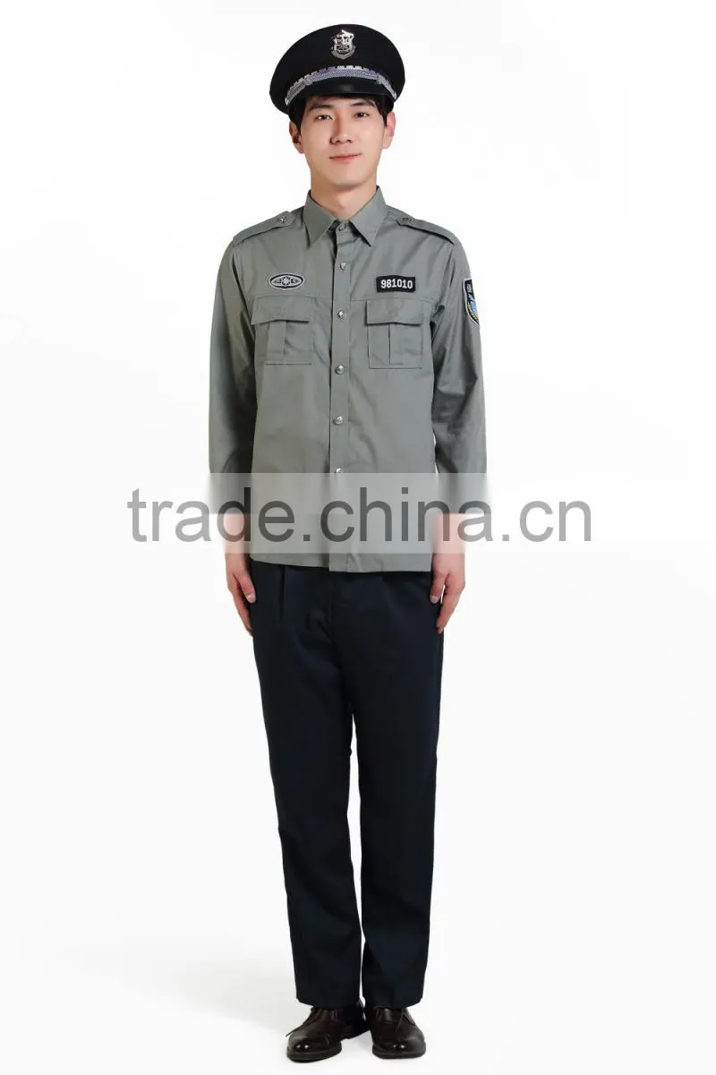 Top selling security dress,security officer uniform,guard uniform