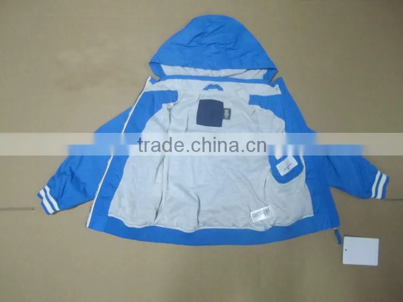 2013 new boy spring jacket light jacket 65%nylon 35%polyester