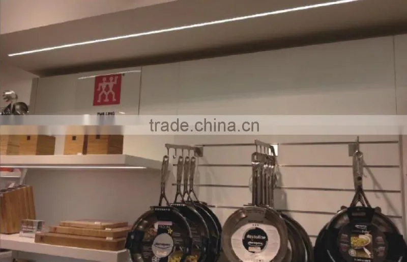 white and gray color extruded aluminum profile for decoration