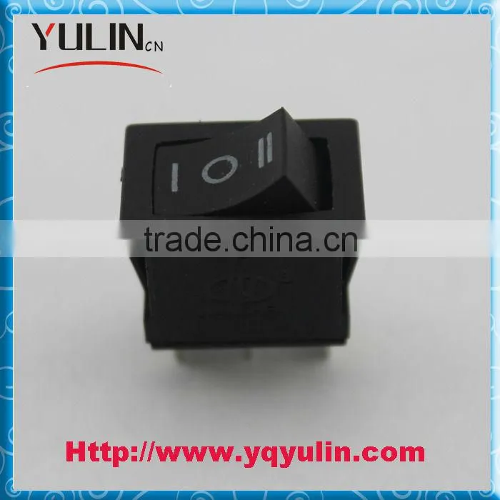 PA66 KCD1-103 3Pin ON OFF ON 10A Rocker Switch Panel Mounting